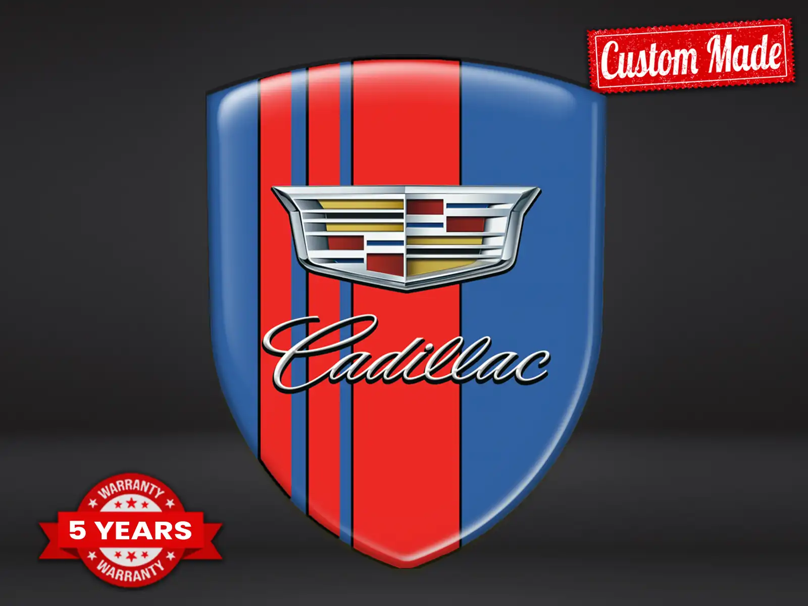 Cadillac Stoßstangenaufkleber Stylisch